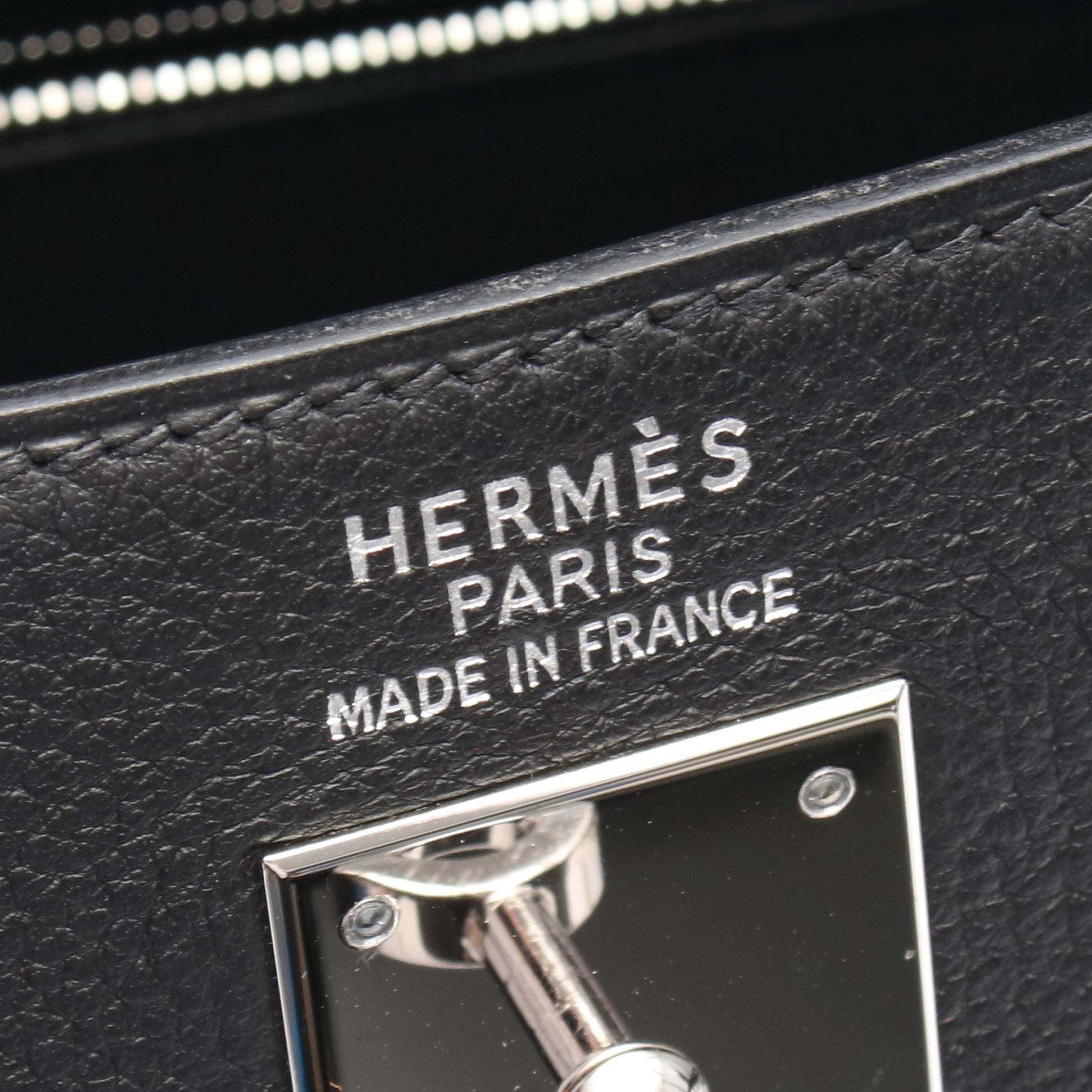 ケリー35 ハンドバッグ トゴ ブラック シルバー金具 内縫い 2WAY □G刻印 エルメス バッグ HERMES