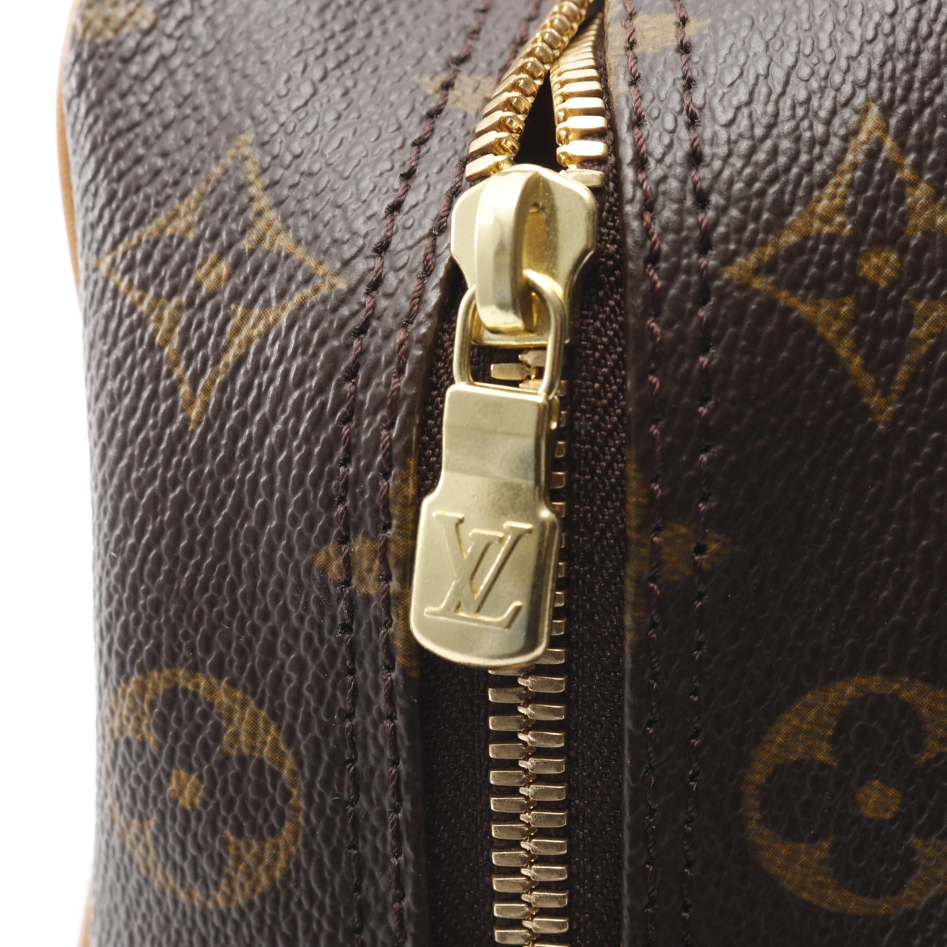 エクサントリシテ モノグラム ハンドバッグ PVC レザー ブラウン ルイヴィトン バッグ LOUIS VUITTON