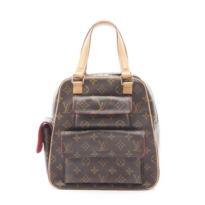 エクサントリシテ モノグラム ハンドバッグ PVC レザー ブラウン ルイヴィトン バッグ LOUIS VUITTON