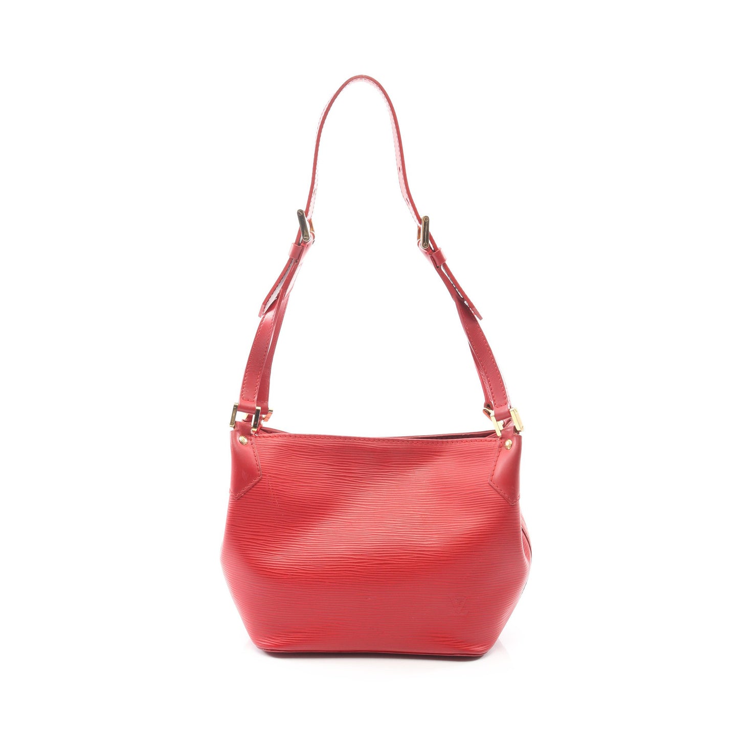 マンダラPM ショルダーバッグ レザー レッド ルイヴィトン バッグ LOUIS VUITTON