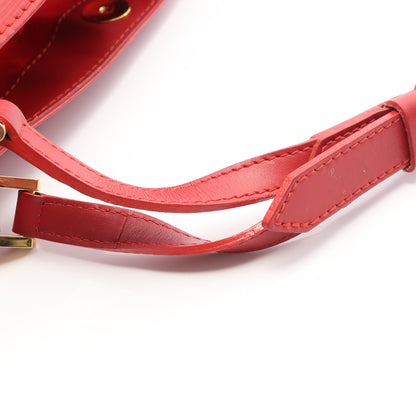マンダラPM ショルダーバッグ レザー レッド ルイヴィトン バッグ LOUIS VUITTON