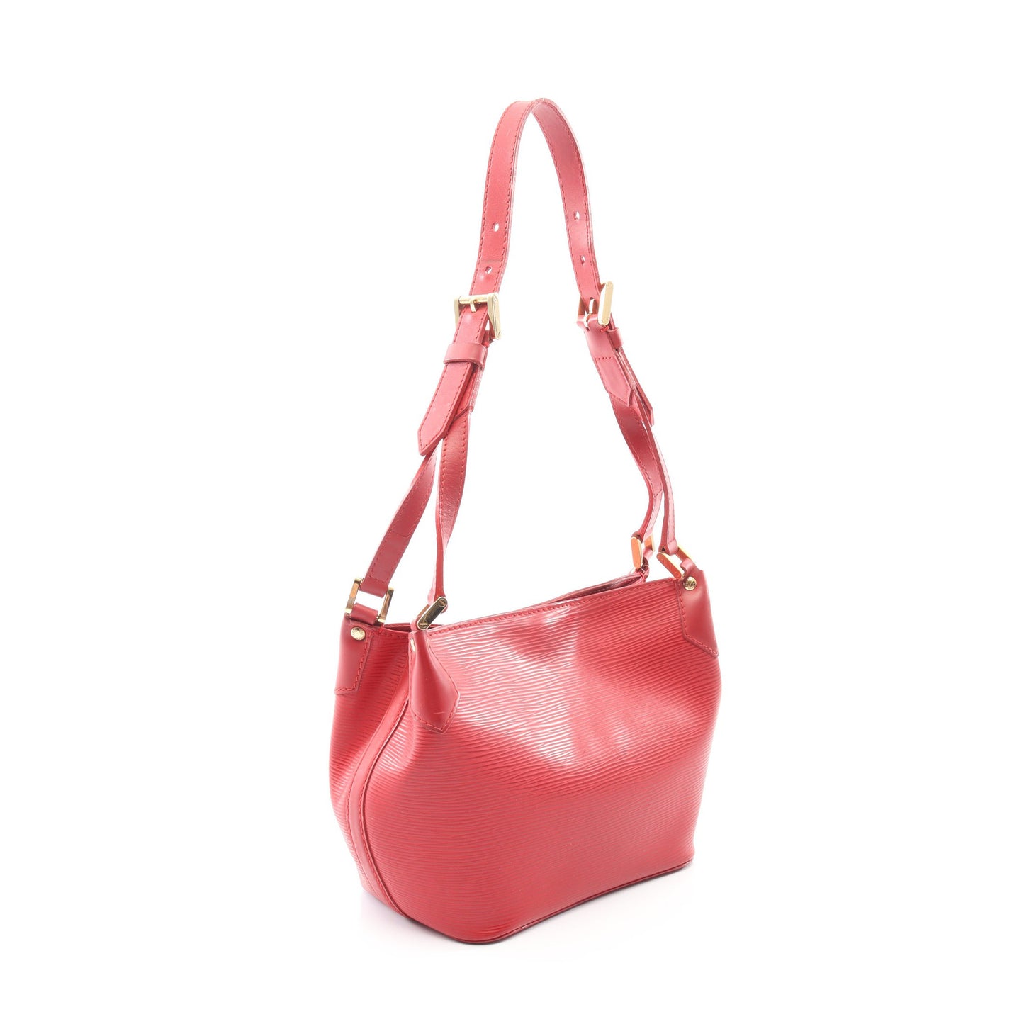 マンダラPM ショルダーバッグ レザー レッド ルイヴィトン バッグ LOUIS VUITTON
