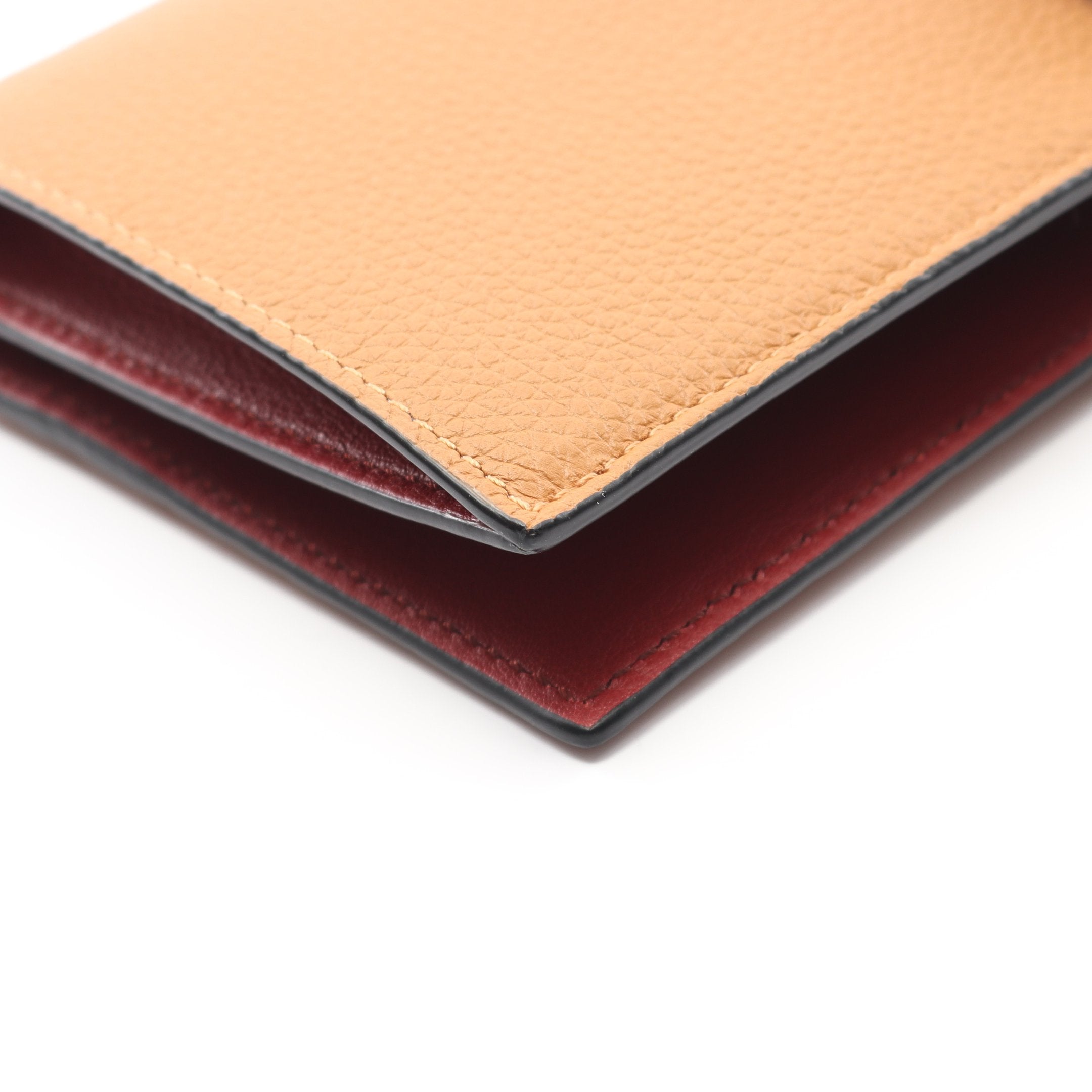 バーティカル ウォレット ラージ 二つ折り長財布 レザー ライト