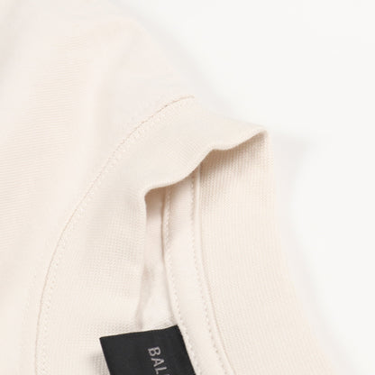Political Stencil Tシャツ クルーネック 半袖 コットン オフホワイト バレンシアガ トップス BALENCIAGA