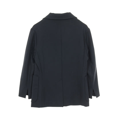 テーラードジャケット レーヨン ネイビー ジルサンダー アウター JIL SANDER