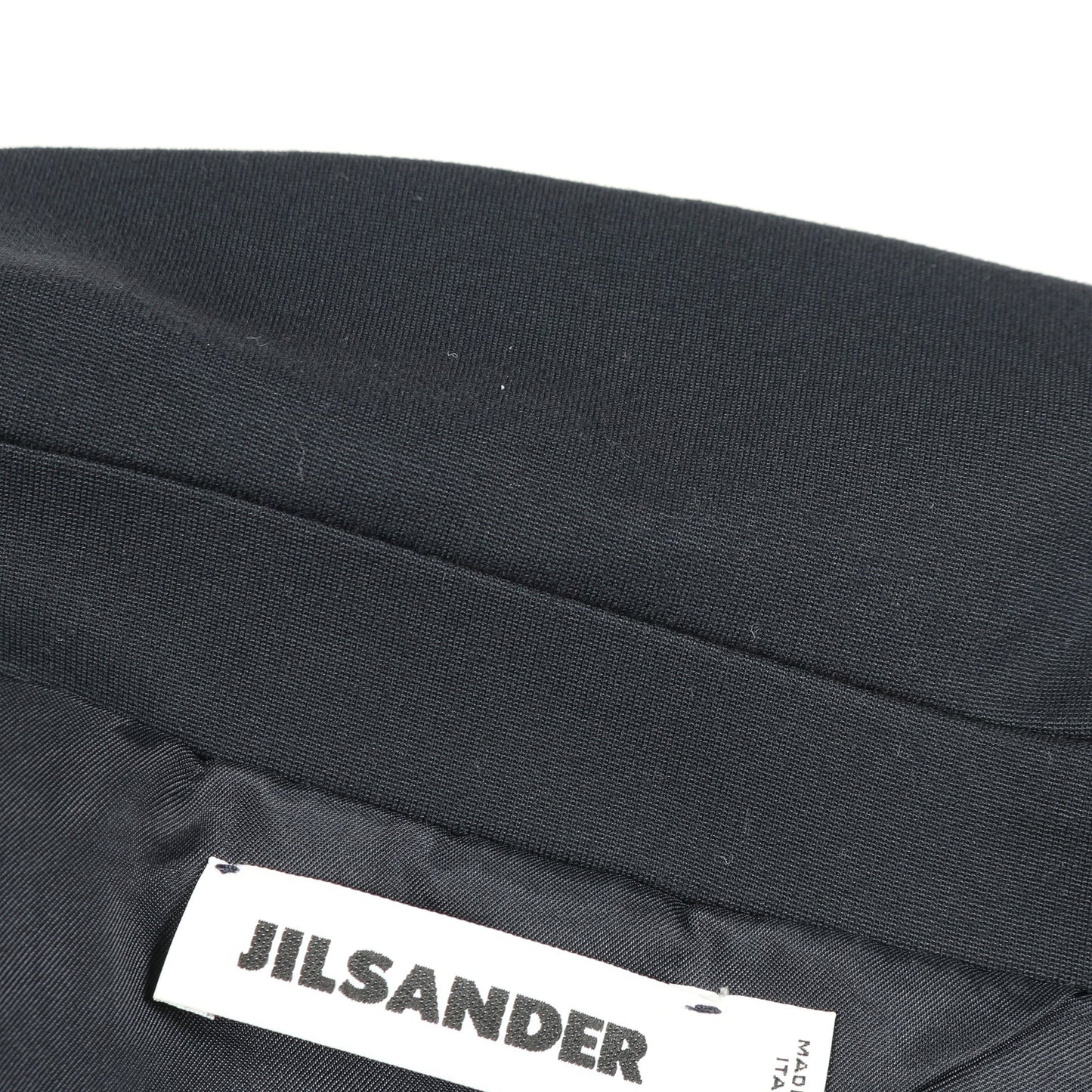 テーラードジャケット レーヨン ネイビー ジルサンダー アウター JIL SANDER