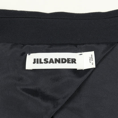 テーラードジャケット レーヨン ネイビー ジルサンダー アウター JIL SANDER