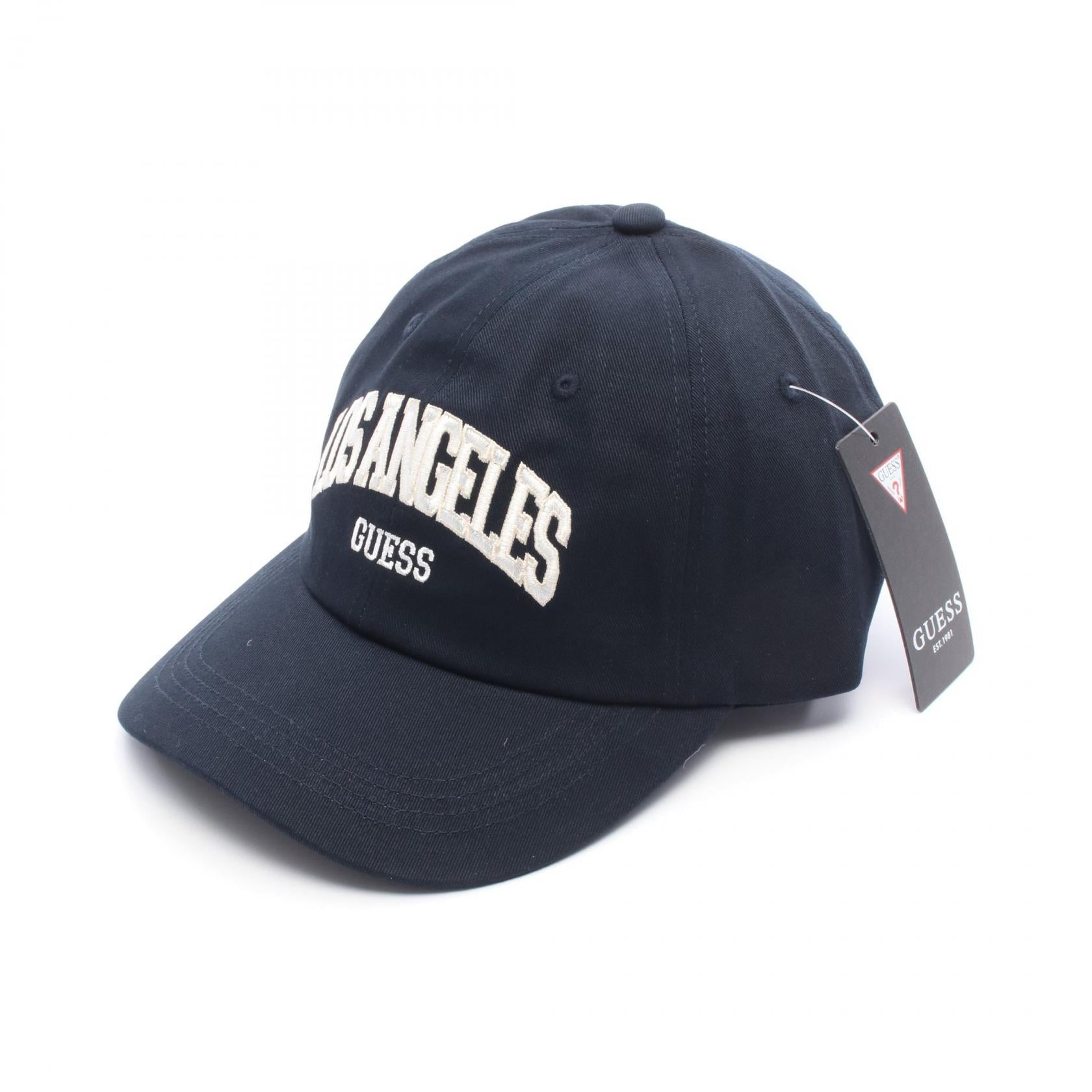 キャップ その他 コットン ネイビー ゲス 財布・小物 GUESS