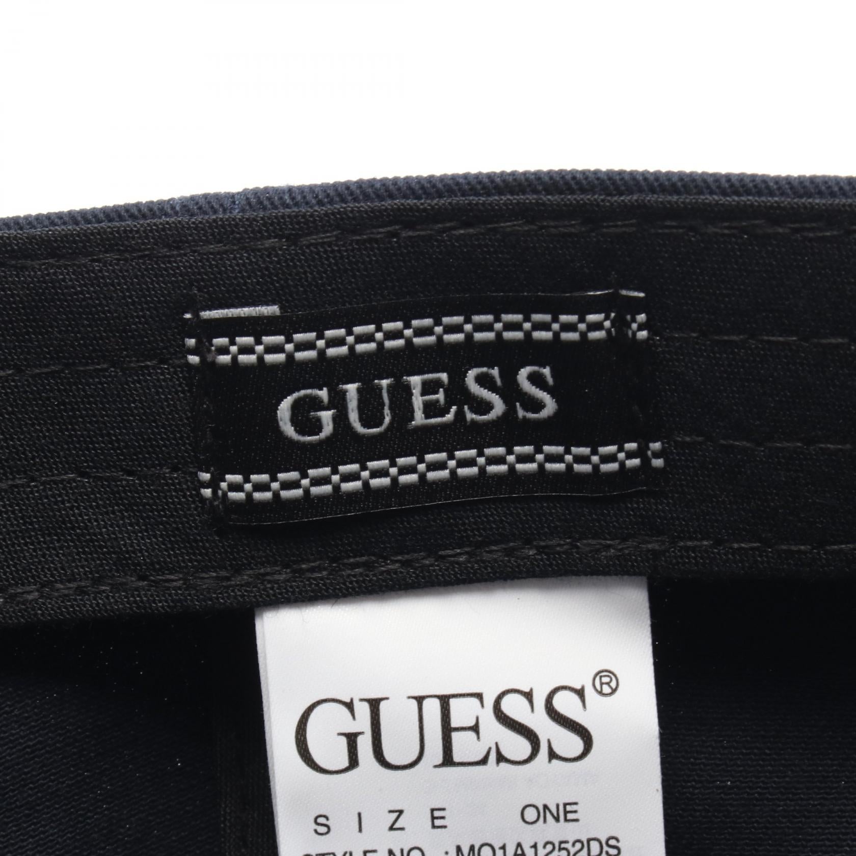 キャップ その他 コットン ネイビー ゲス 財布・小物 GUESS