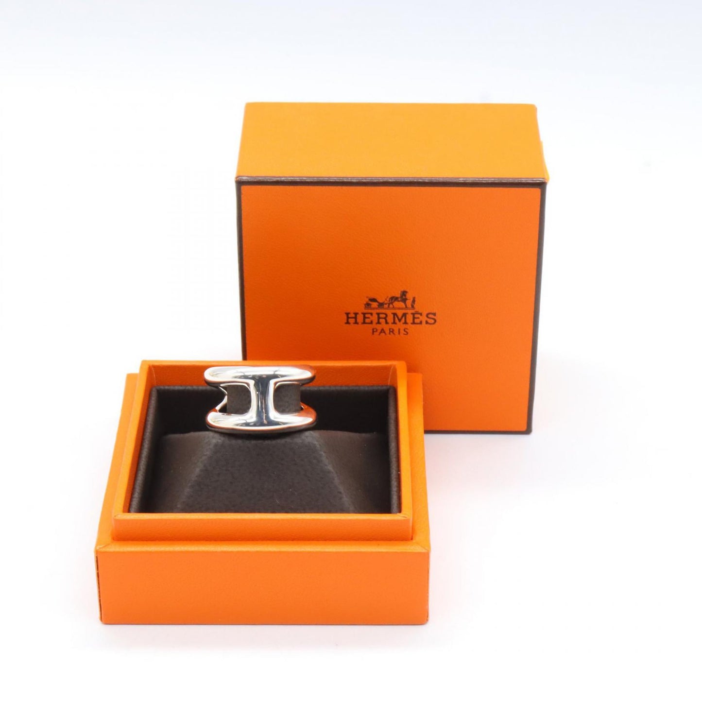 オスモス PM リング リング 指輪 SV925 シルバー エルメス アクセサリー HERMES