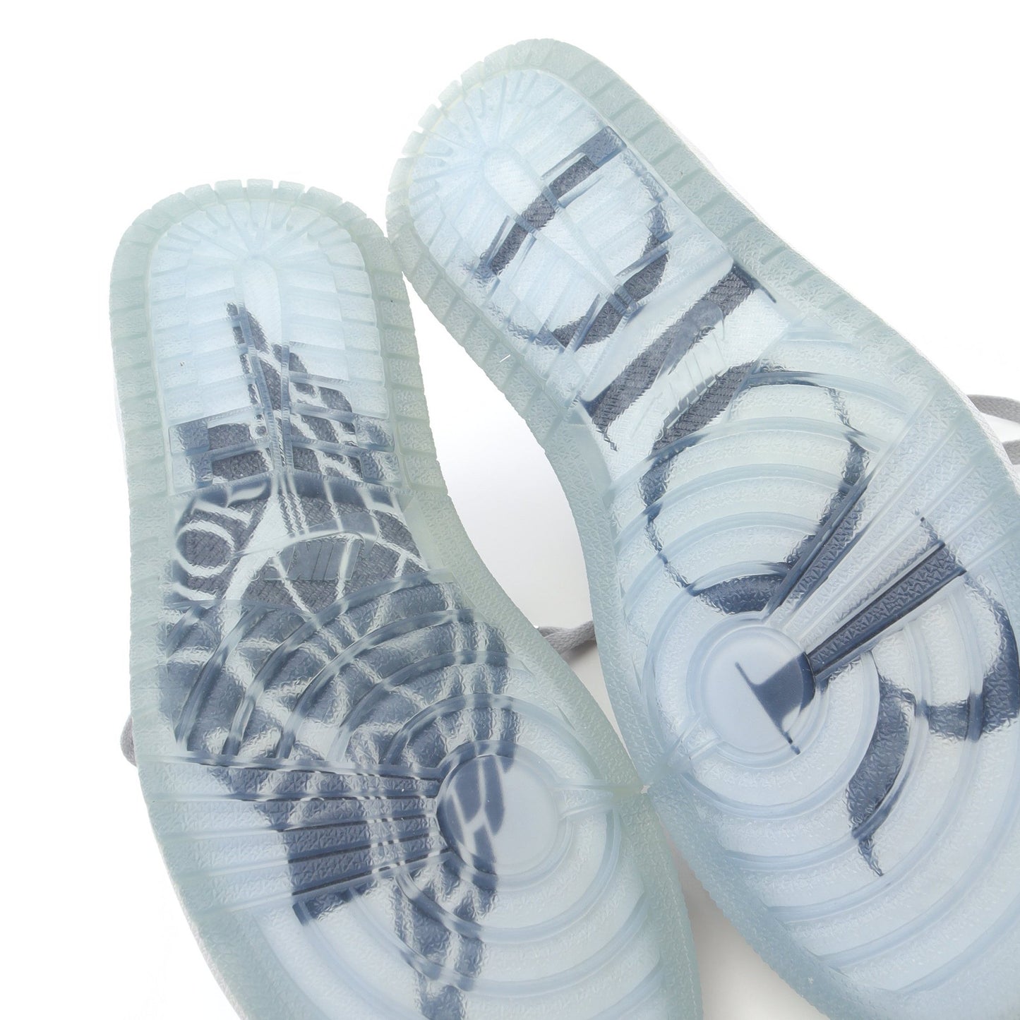 DIOR × Nike Air Jordan 1 Low スニーカー レザー キャンバス ホワイト グレー ディオール シューズ DIOR