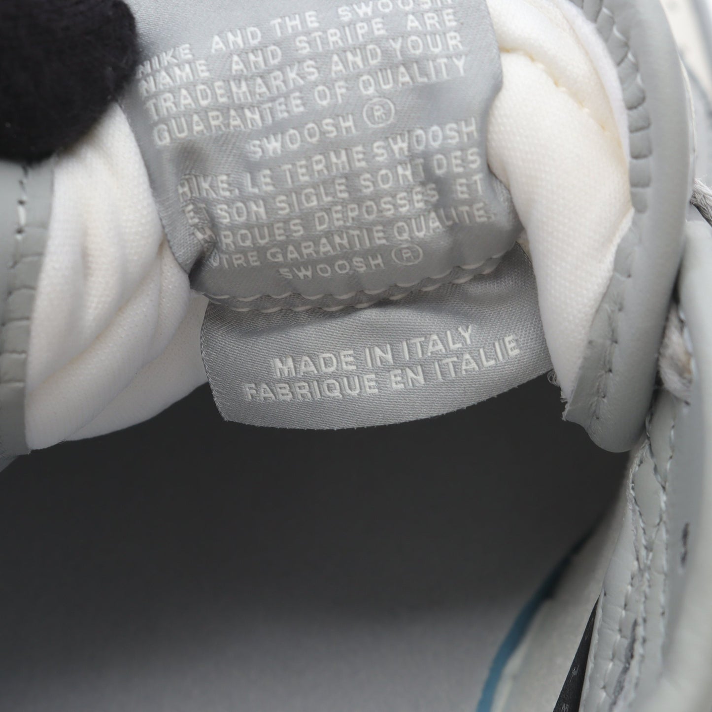 DIOR × Nike Air Jordan 1 Low スニーカー レザー キャンバス ホワイト グレー ディオール シューズ DIOR