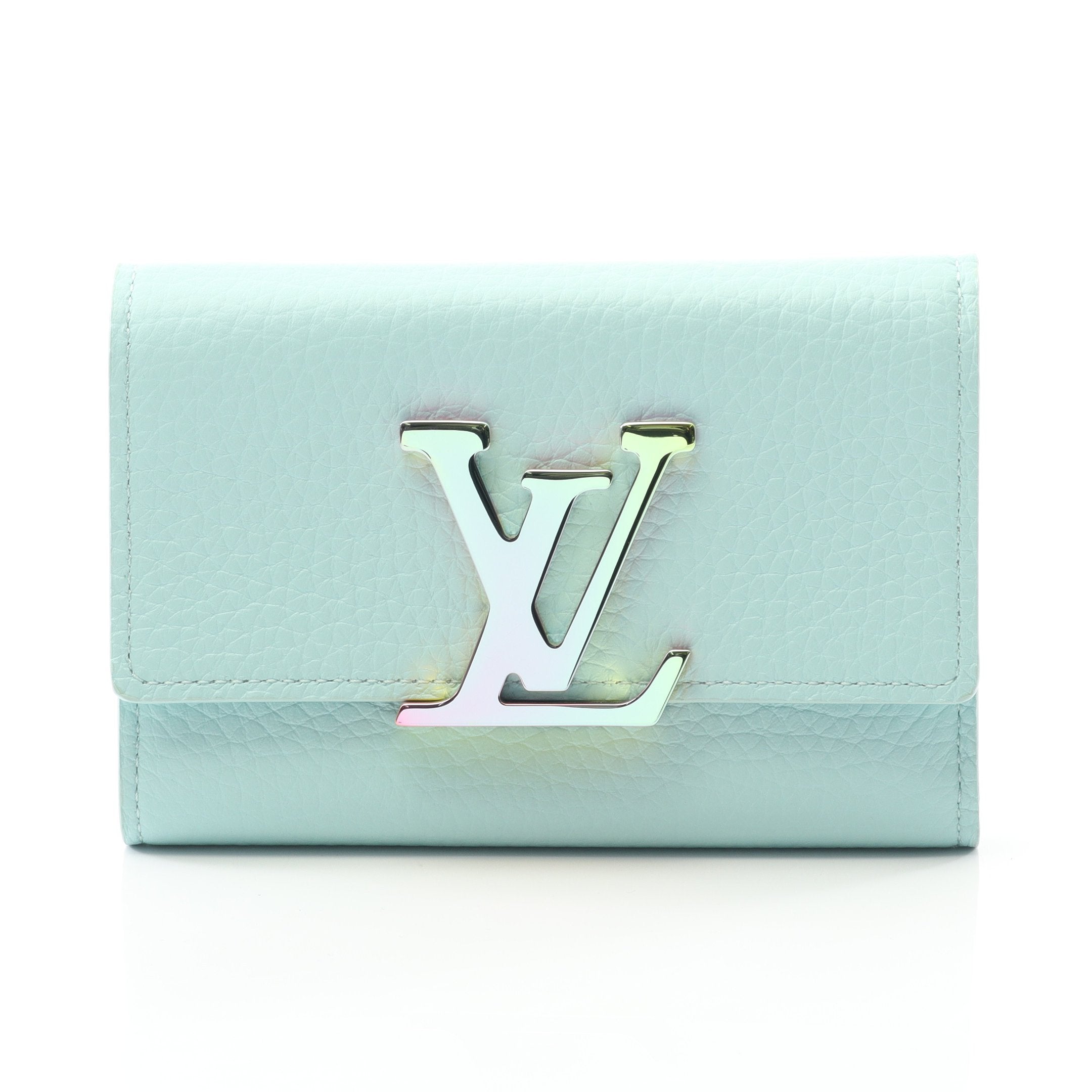 超美品 LOUIS VUITTON ルイヴィトン ポルトフォイユ カプシーヌコンパクト ブルー シルバー金具 クロコダイル 折財布 コンパクトウォレット レディース 506198 【中古】 楽天市場】超美品 LOUIS VUITTON ルイヴィトン ポルトフォイユ