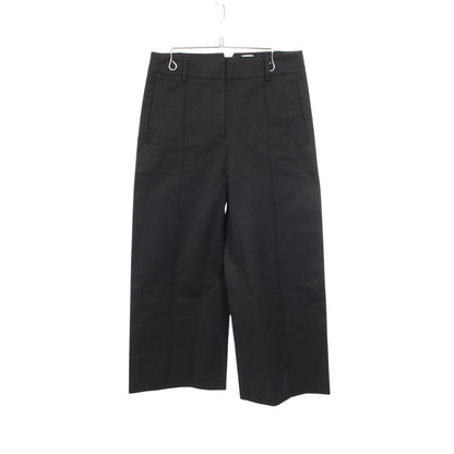 ワイドパンツ コットン ブラック エルメス ボトムス HERMES