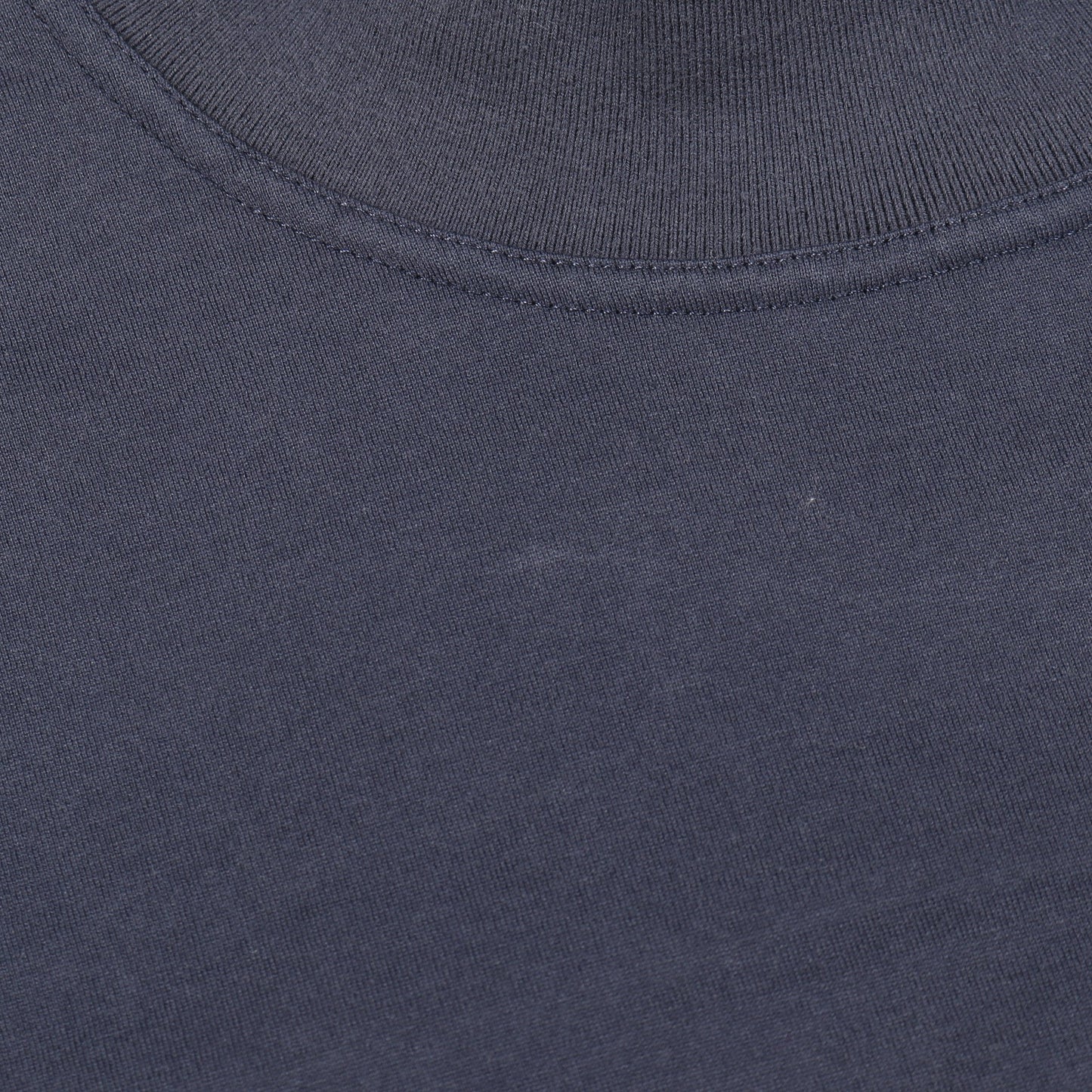 カノエ Tシャツ モックネック 半袖 コットン ネイビー レッド エルメス トップス HERMES