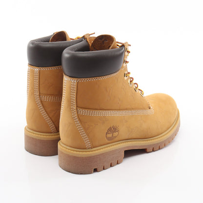 LV × Timberland 6-IN アンクル ブーツ ヌバック レザー ベージュ ダークブラウン ルイヴィトン シューズ LOUIS VUITTON