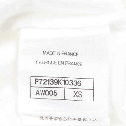 ココマーク Tシャツ 半袖 刺繍 コットン ホワイト シャネル トップス CHANEL