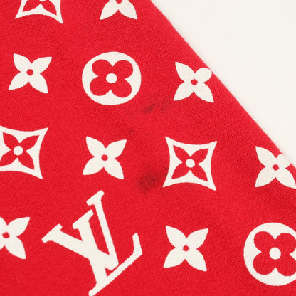 LOUIS VUITTON × Supreme Box Logo Hooded Sweatshirt ボックスロゴ プルオーバーパーカー コットン レッド ホワイト ルイヴィトン トップス LOUIS VUITTON