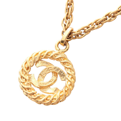 ココマーク ネックレス GP ゴールド ヴィンテージ シャネル アクセサリー CHANEL