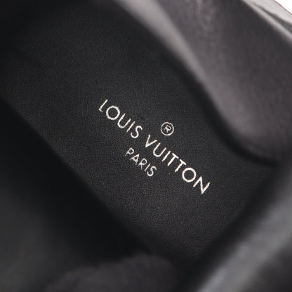 モノグラム ショート ブーツ レザー PVC ブラック ブラウン ルイヴィトン シューズ LOUIS VUITTON
