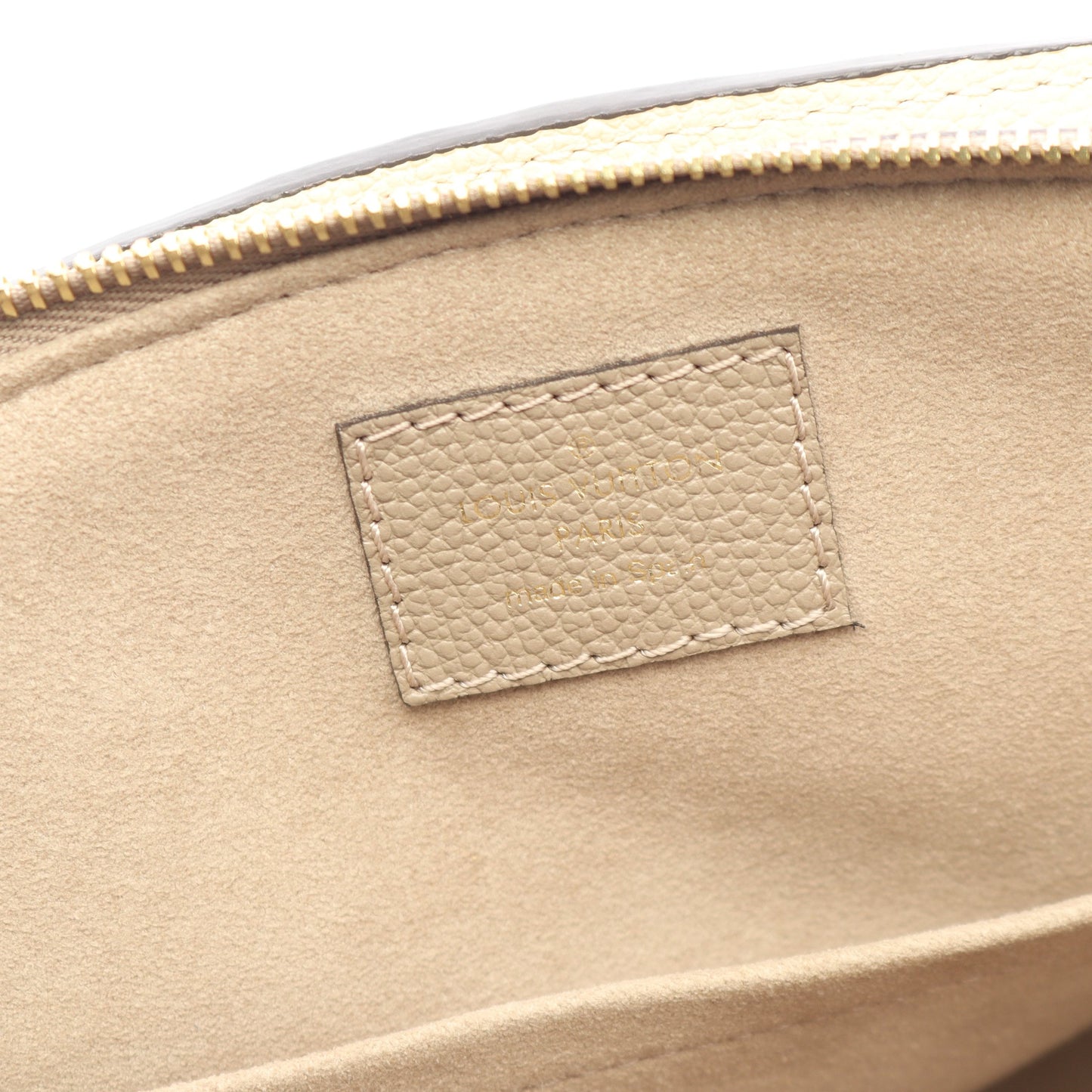 プティ パレPM モノグラムアンプラント トゥルトレール クレーム ハンドバッグ レザー グレーベージュ 2WAY ルイヴィトン バッグ LOUIS VUITTON