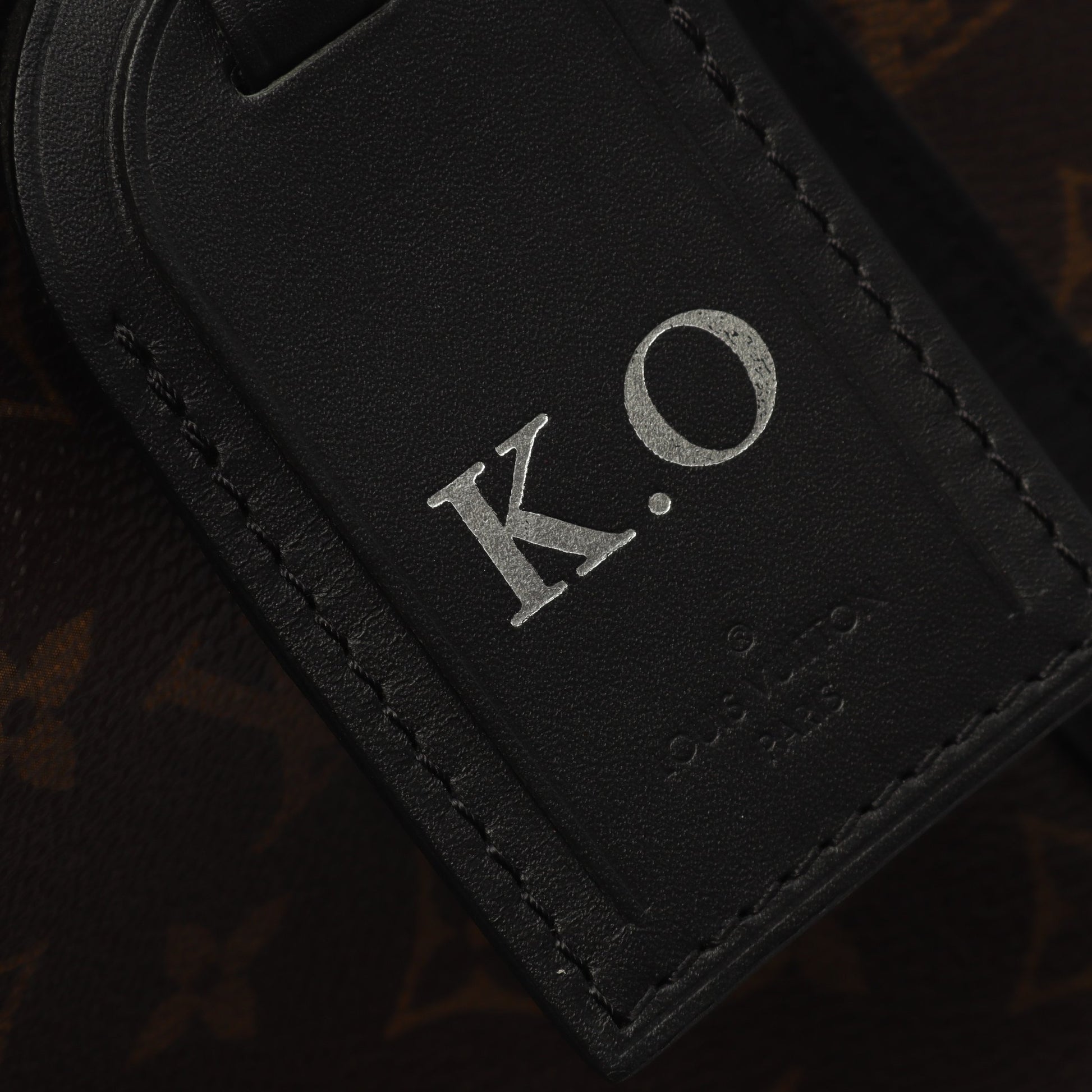 キーポル バンドリエール 45 モノグラムマカサー ボストンバッグ PVC レザー ブラウン ブラック 2WAY ルイヴィトン バッグ LOUIS VUITTON