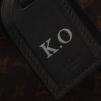 キーポル バンドリエール 45 モノグラムマカサー ボストンバッグ PVC レザー ブラウン ブラック 2WAY ルイヴィトン バッグ LOUIS VUITTON