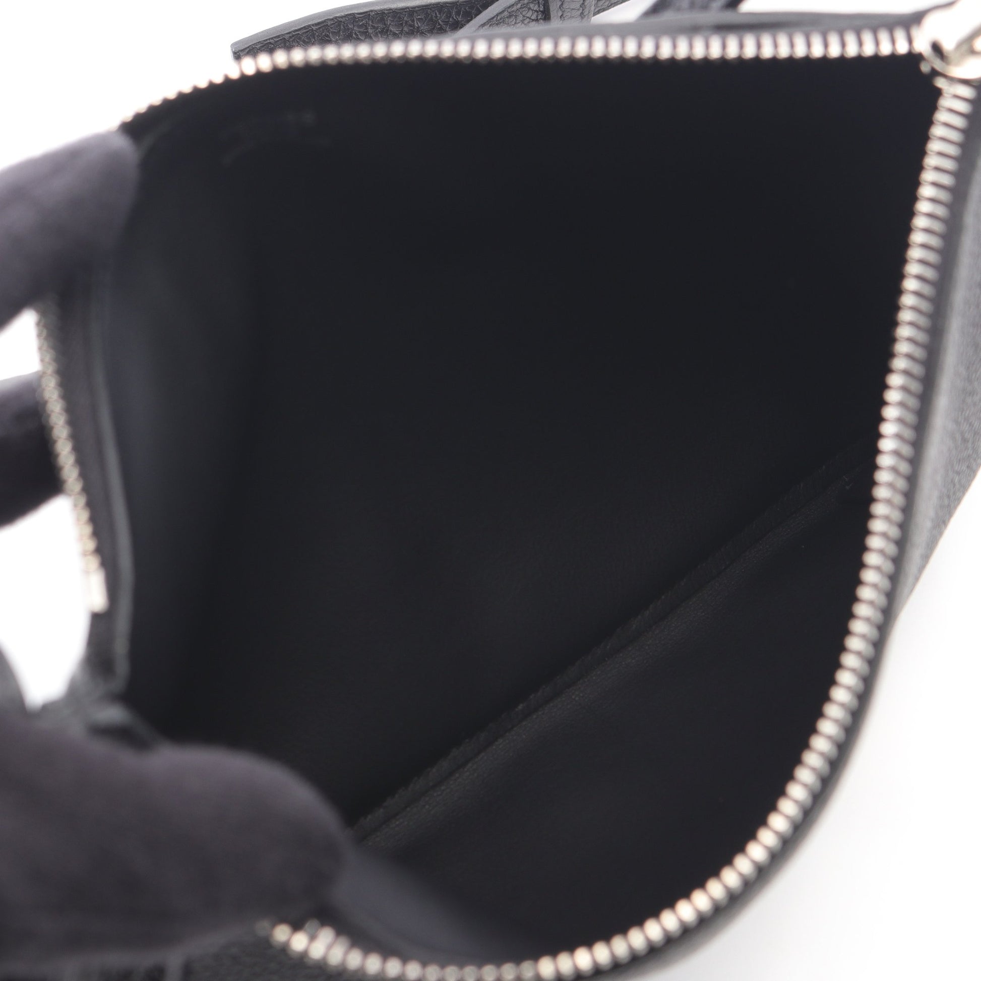 ウルトラプラ24 ショルダーバッグ トゴ ブラック シルバー金具 Z刻印 エルメス バッグ HERMES