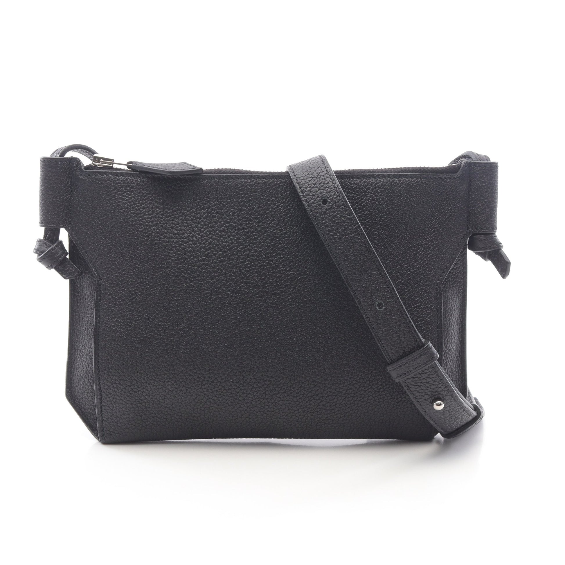 ウルトラプラ24 ショルダーバッグ トゴ ブラック シルバー金具 Z刻印 エルメス バッグ HERMES