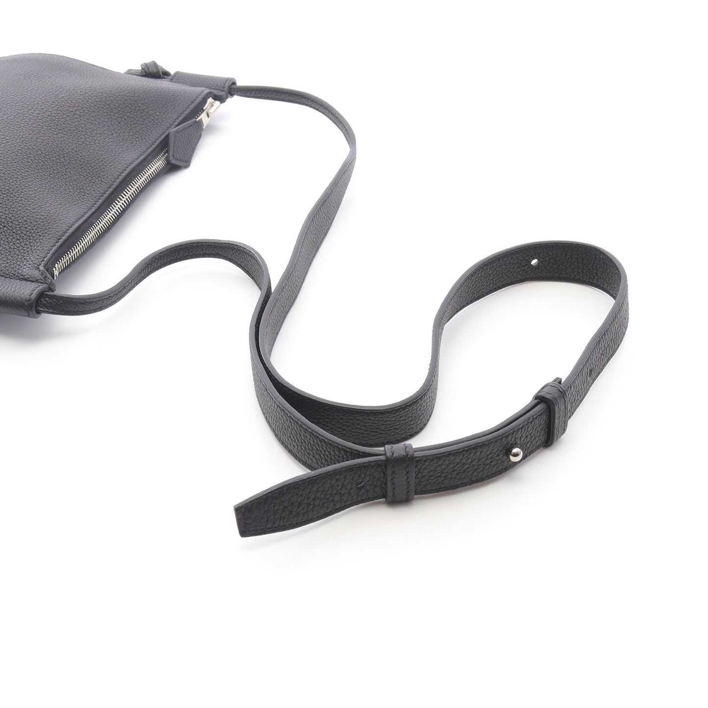ウルトラプラ24 ショルダーバッグ トゴ ブラック シルバー金具 Z刻印 エルメス バッグ HERMES