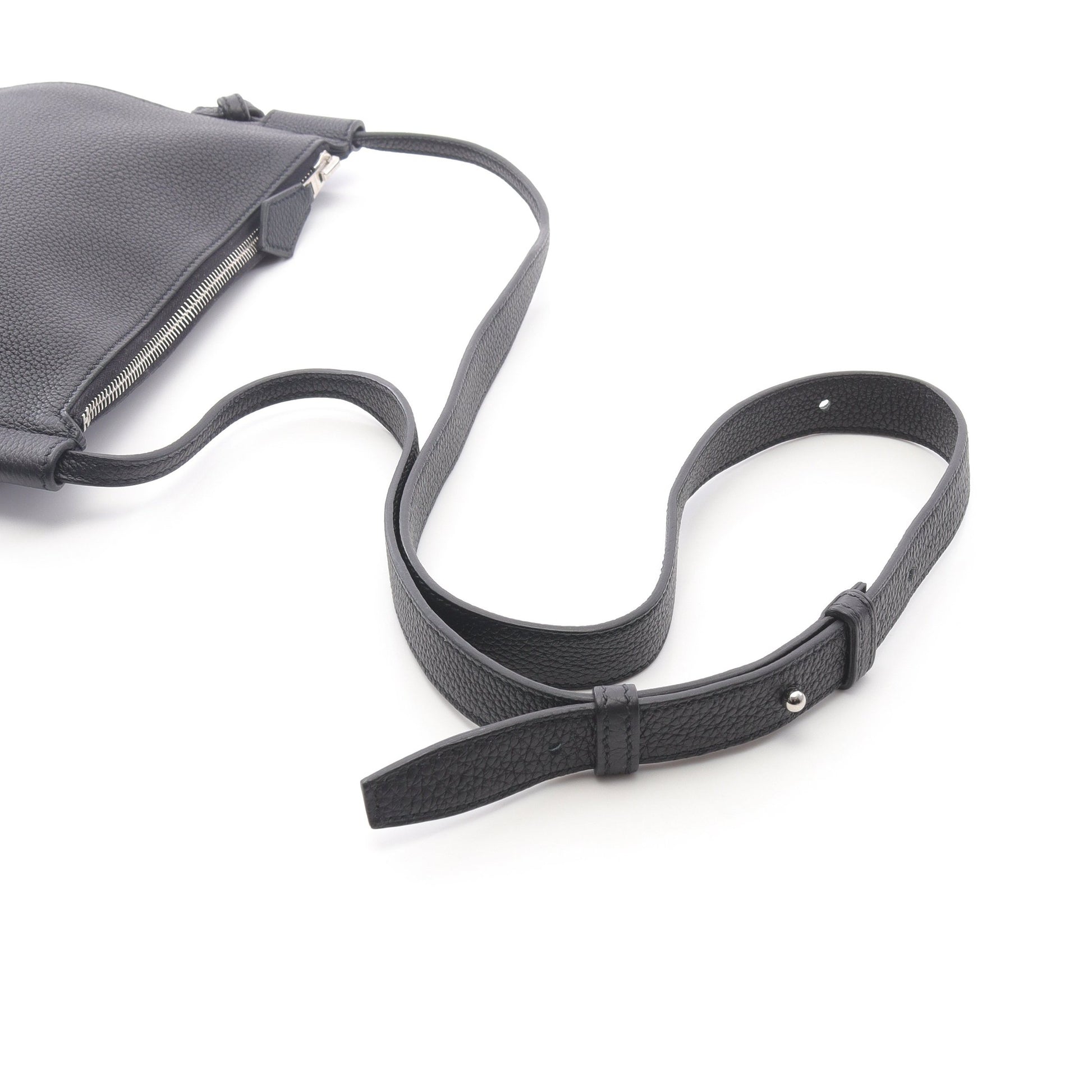ウルトラプラ24 ショルダーバッグ トゴ ブラック シルバー金具 Z刻印 エルメス バッグ HERMES