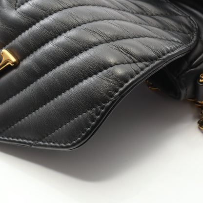 ミュルティ ポシェット ニューウェーブ ノワール ショルダーバッグ レザー ブラック 2WAY ルイヴィトン バッグ LOUIS VUITTON