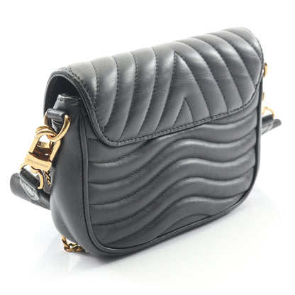 ミュルティ ポシェット ニューウェーブ ノワール ショルダーバッグ レザー ブラック 2WAY ルイヴィトン バッグ LOUIS VUITTON