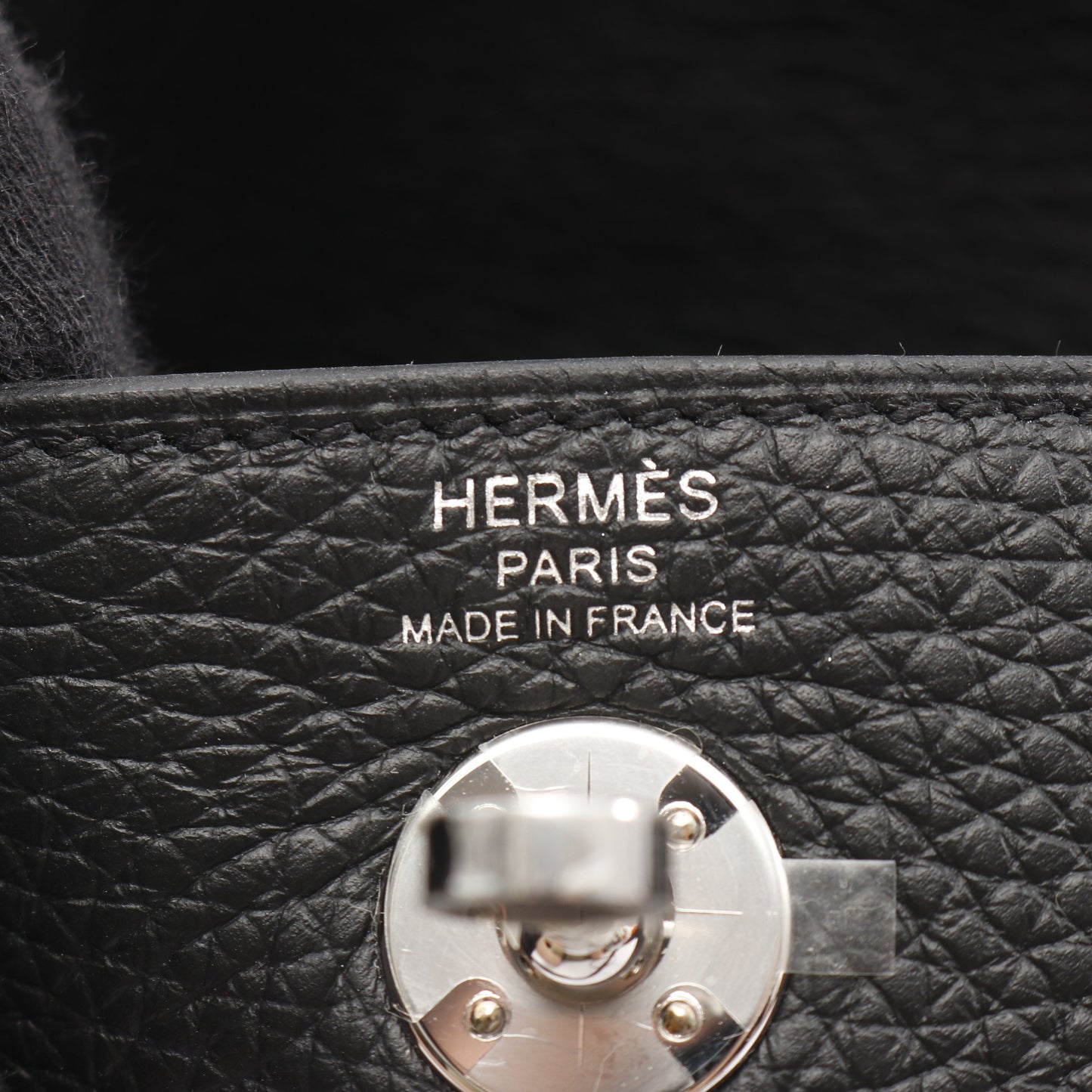 リンディ ミニ ショルダーバッグ トリヨンクレマンス ブラック シルバー金具 K刻印 エルメス バッグ HERMES