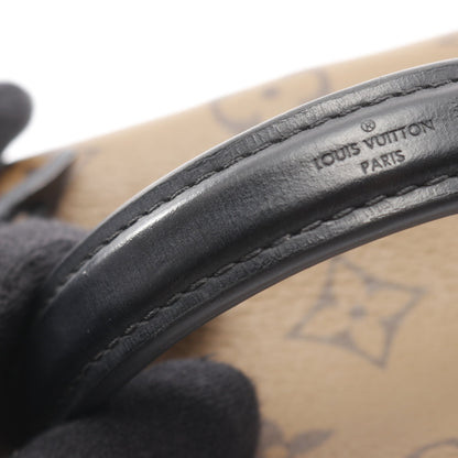 ヴァニティ NV PM モノグラムリバース ハンドバッグ バニティバッグ PVC レザー ブラウン ブラック 2WAY ルイヴィトン バッグ LOUIS VUITTON