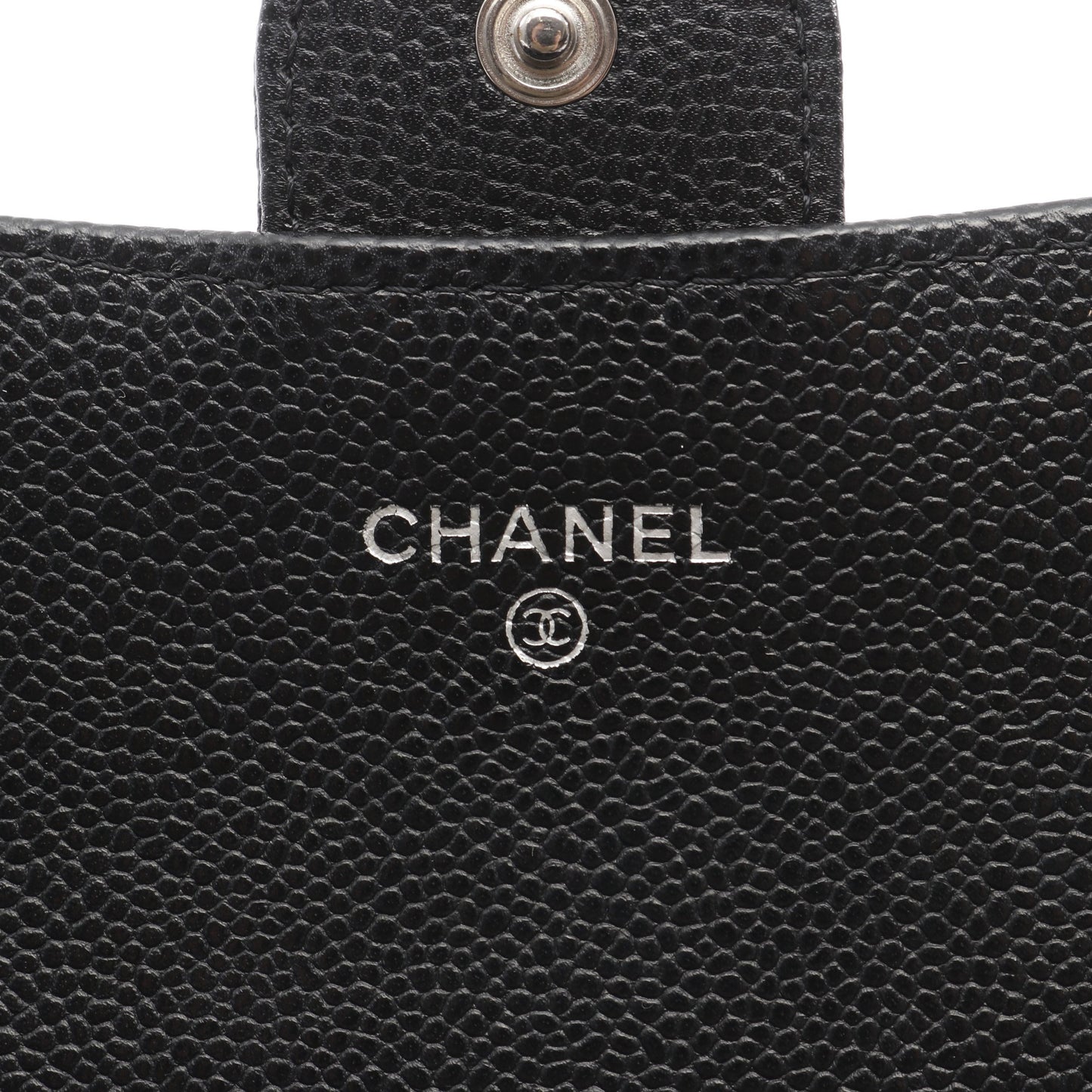 マトラッセ チェーンウォレット キャビアスキン ブラック シルバー金具 シャネル バッグ CHANEL