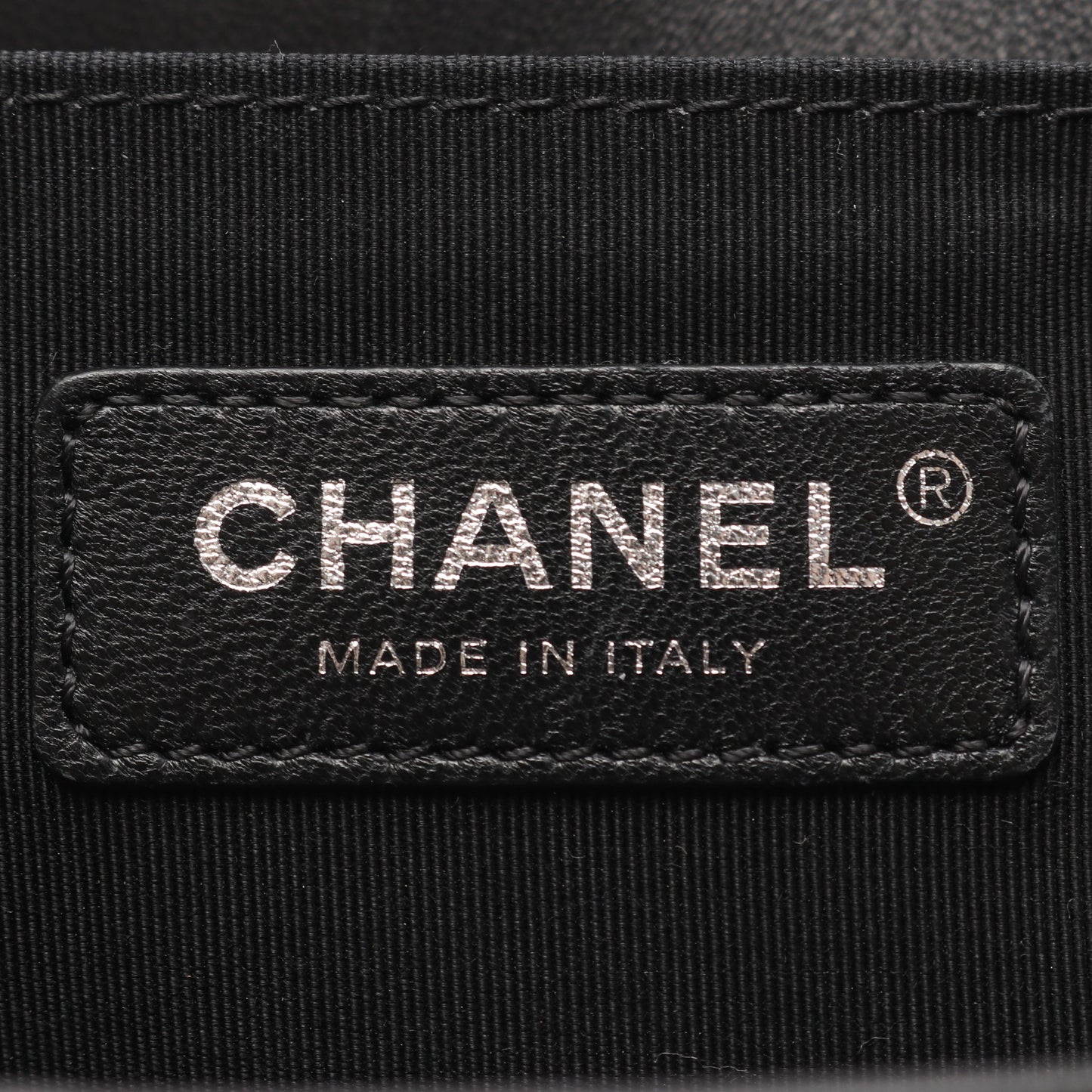 ボーイシャネル チェーンショルダーバッグ ラムスキン ブラック アンティークシルバー金具 シャネル バッグ CHANEL