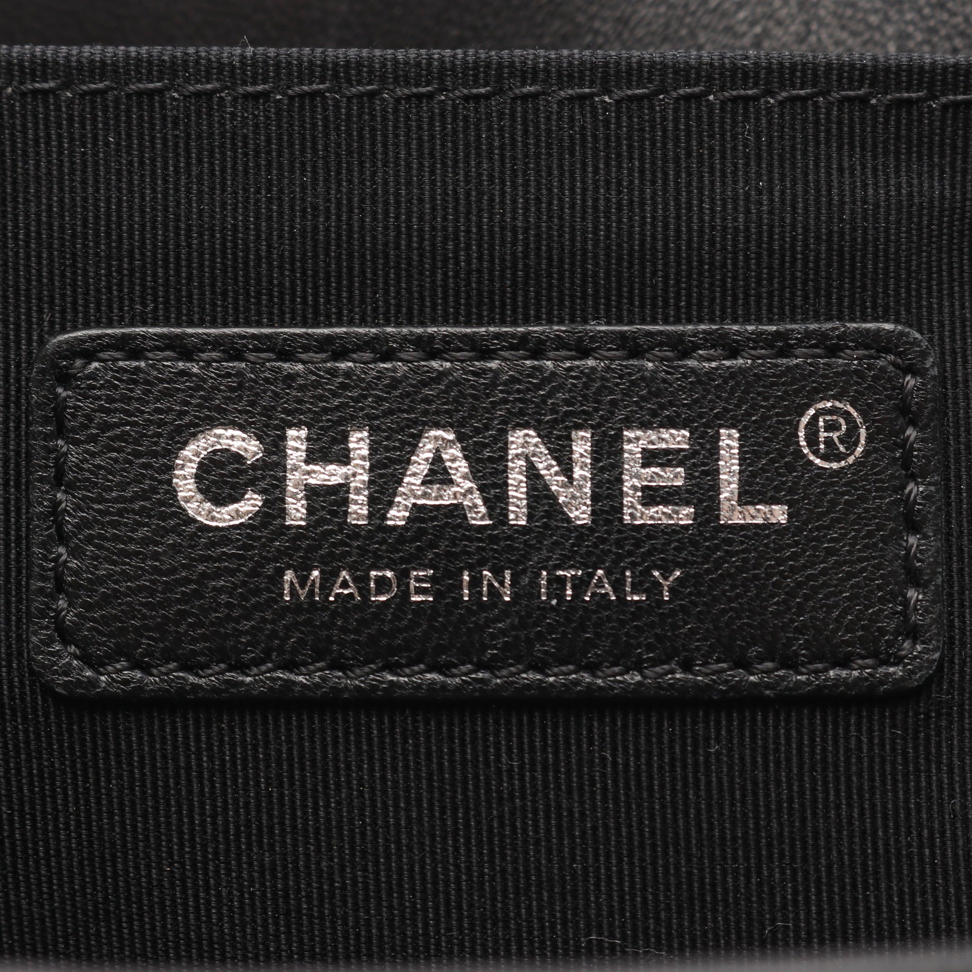 ボーイシャネル チェーンショルダーバッグ ラムスキン ブラック アンティークシルバー金具 シャネル バッグ CHANEL
