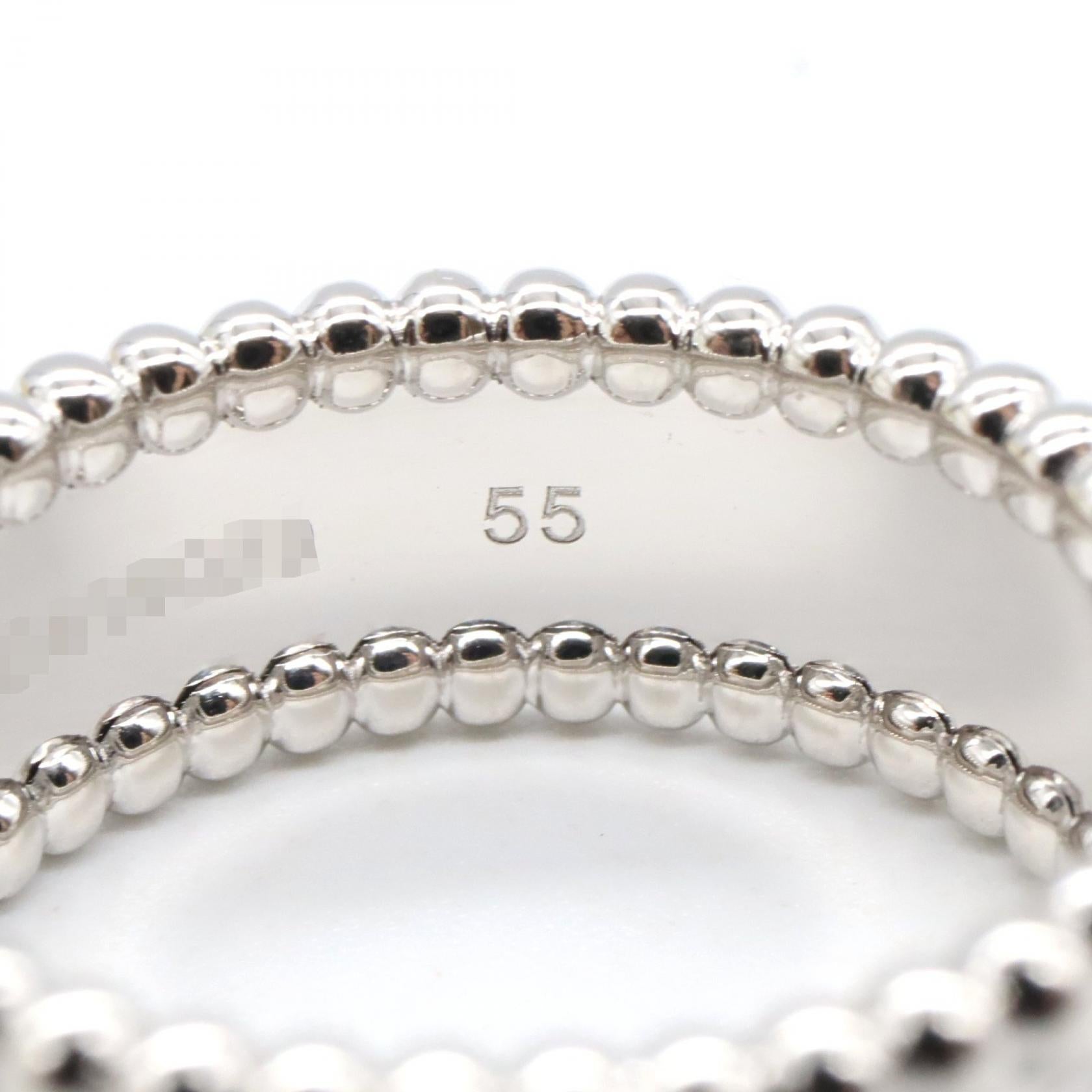 ペルレ リング リング 指輪 K18WG ホワイトゴールド ヴァンクリーフアンドアーペル アクセサリー Van Cleef & Arpels