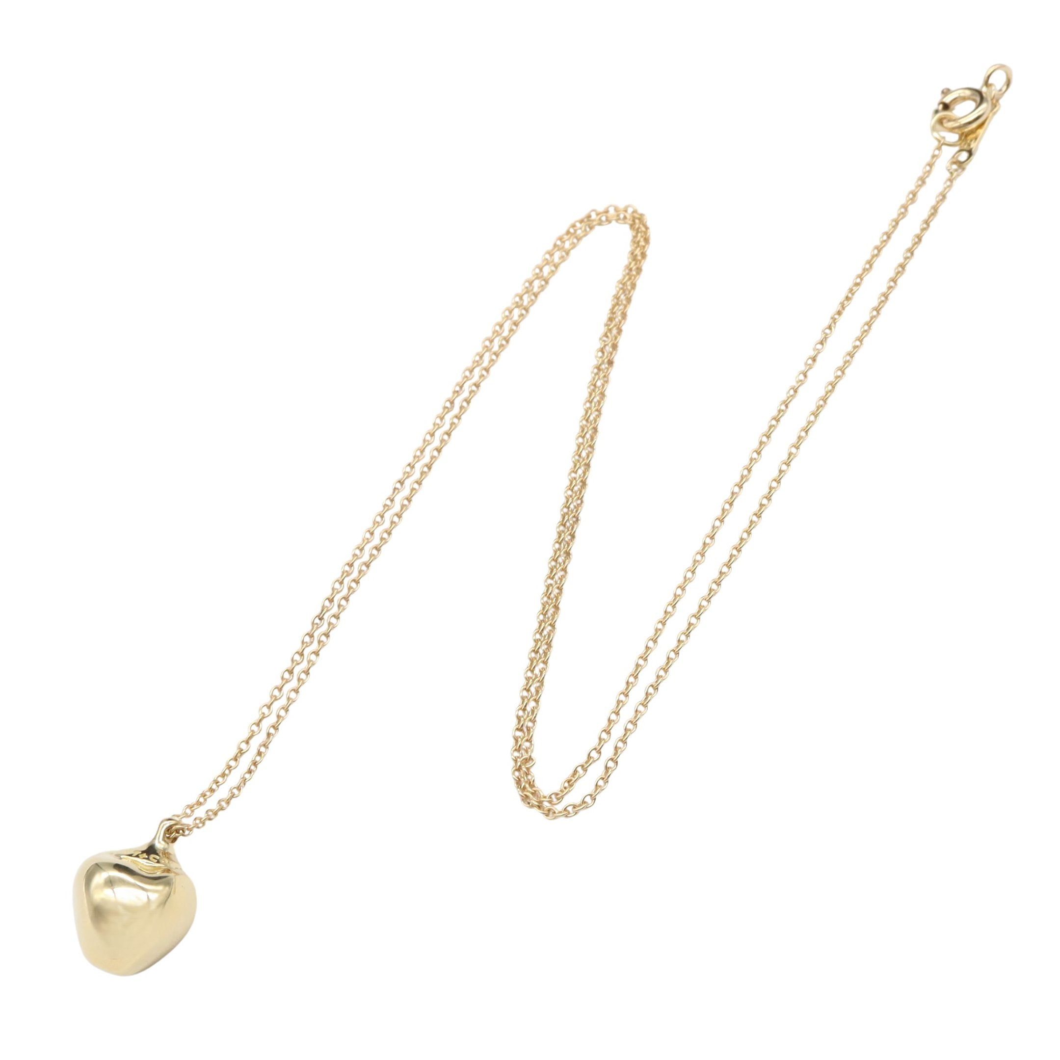 アップル ネックレス ネックレス K18YG イエローゴールド ティファニー