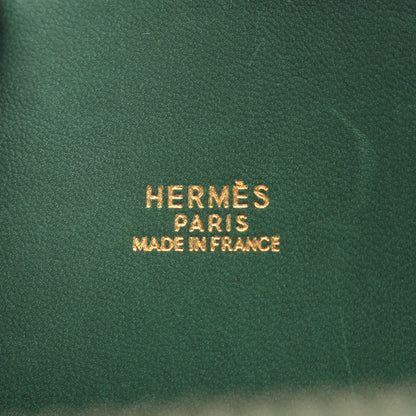 ボリード35 ハンドバッグ クシュベル グリーン ゴールド金具 2WAY ○Y刻印 エルメス バッグ HERMES