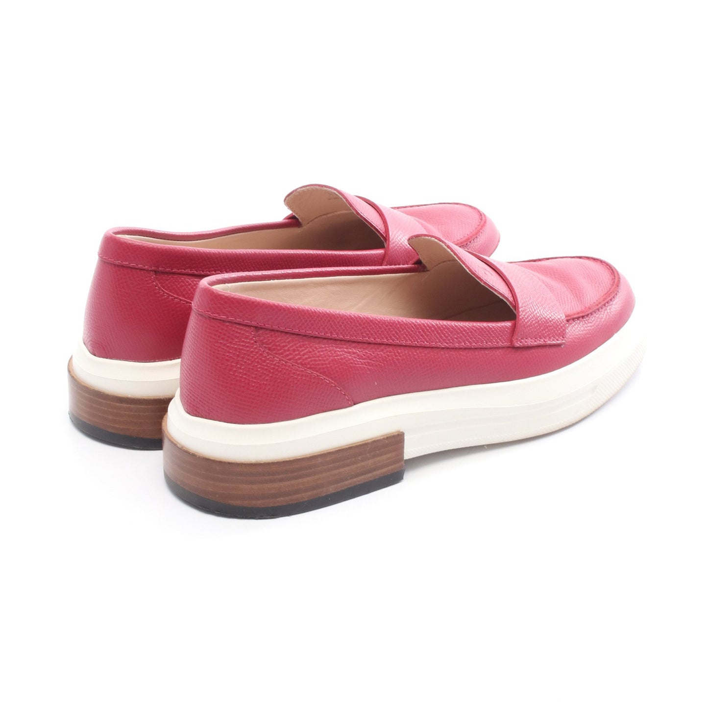 ローファー レザー ピンクパープル トッズ シューズ TOD'S