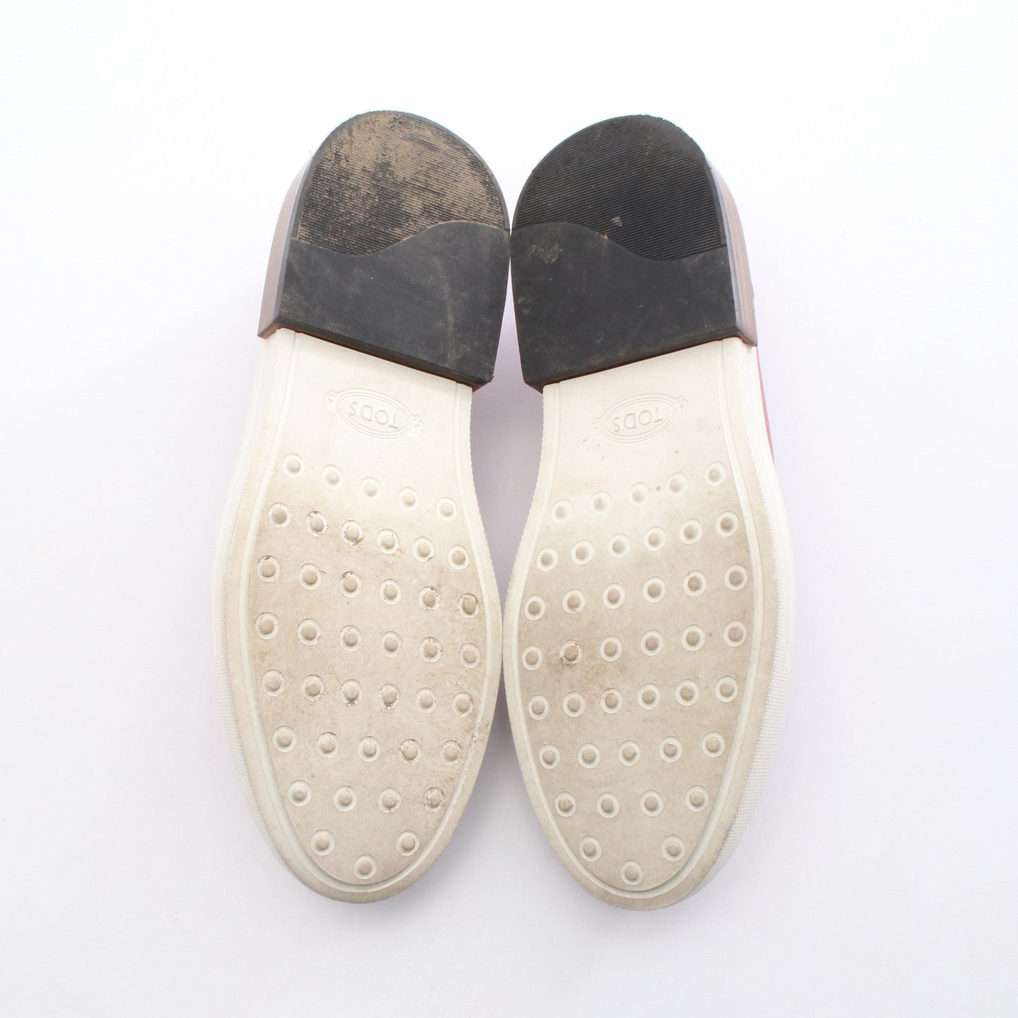 ローファー レザー ピンクパープル トッズ シューズ TOD'S