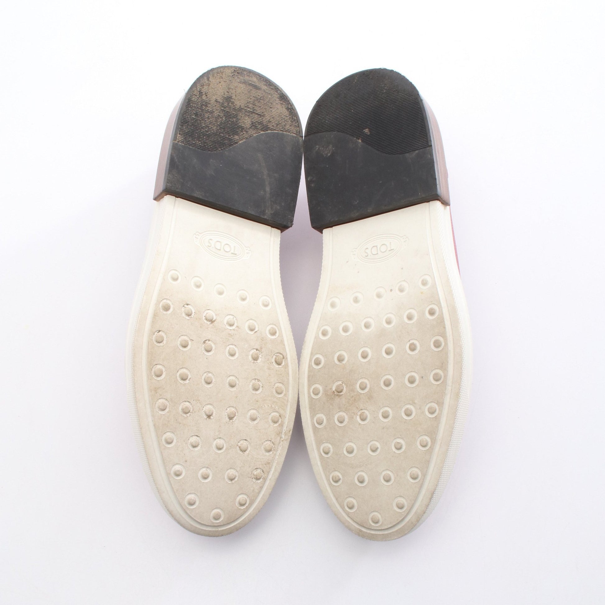 ローファー レザー ピンクパープル トッズ シューズ TOD'S