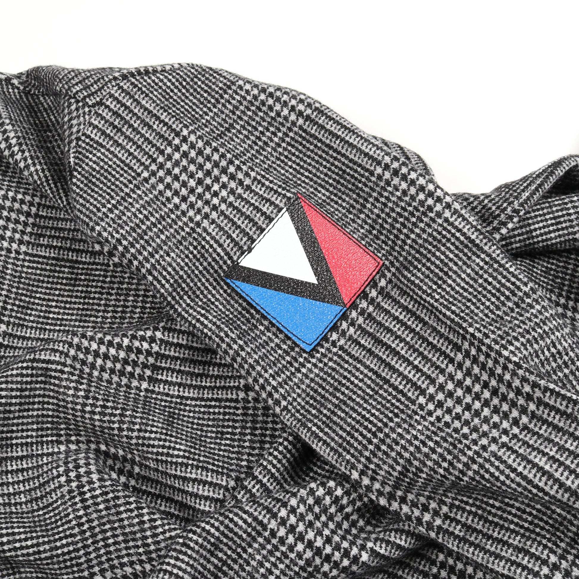 プリンスオブウェールズ フーディドレス ワンピース 長袖 チェック  