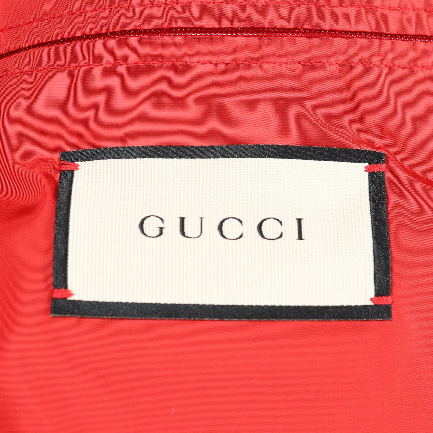 GUCCI WORLDWIDE ダウンコート チェック ナイロン ウール ブルー レッド 切替 グッチ アウター GUCCI