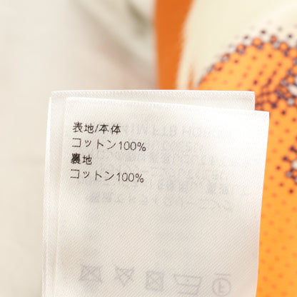 LVロゴ マウンテンパーカー 迷彩 カモフラ コットン オレンジブラウン アイボリー ブラウン ルイヴィトン アウター LOUIS VUITTON