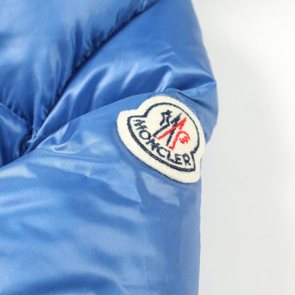 SERIN ダウンジャケット ナイロン ブルー フード付き モンクレール アウター MONCLER
