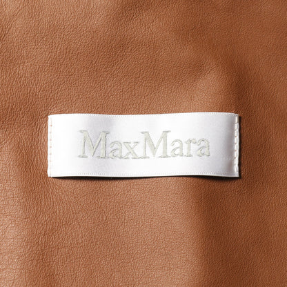 ジャケット スエード ライトブラウン マックスマーラ アウター Max Mara