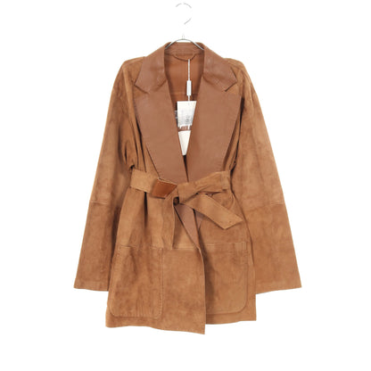 ジャケット スエード ライトブラウン マックスマーラ アウター Max Mara